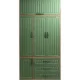 کمد دیواری سیار 3 تکه با درب MDF و بدنه ملامینه
