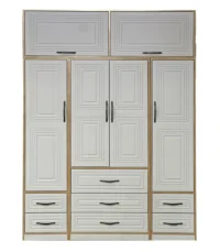 کمد ماژولار (پازلی) 4 تکه مدل لوتوس با درب MDF